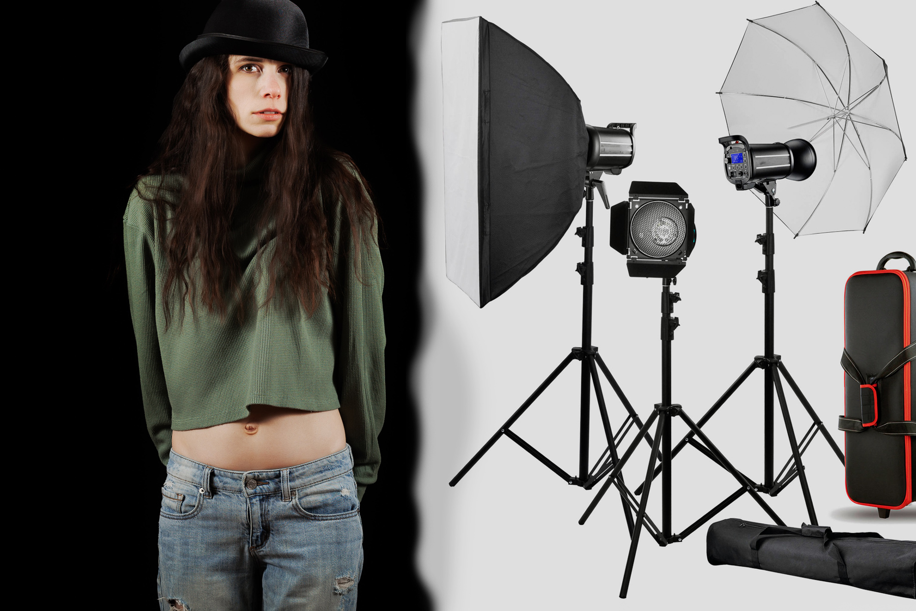 Le flash de studio en photographie