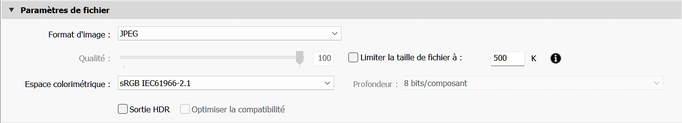 Les meilleurs réglages d'exportation Lightroom pour l'impression