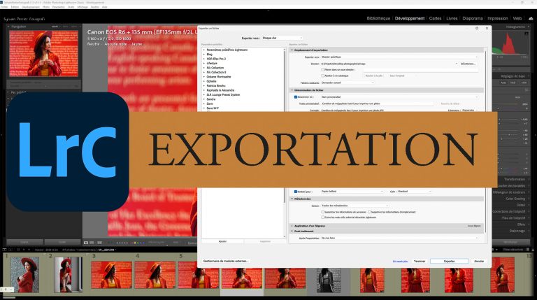 Les meilleurs réglages d'exportation Lightroom pour l'impression