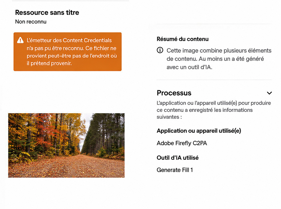 Pourquoi Facebook affiche « Contenu d'IA » sur ta vraie photo
