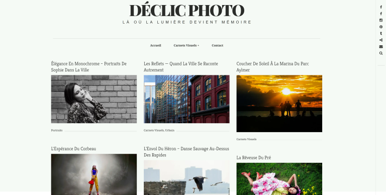Pourquoi un site Web est Essentiel pour un Photographe Aujourd&rsquo;hui