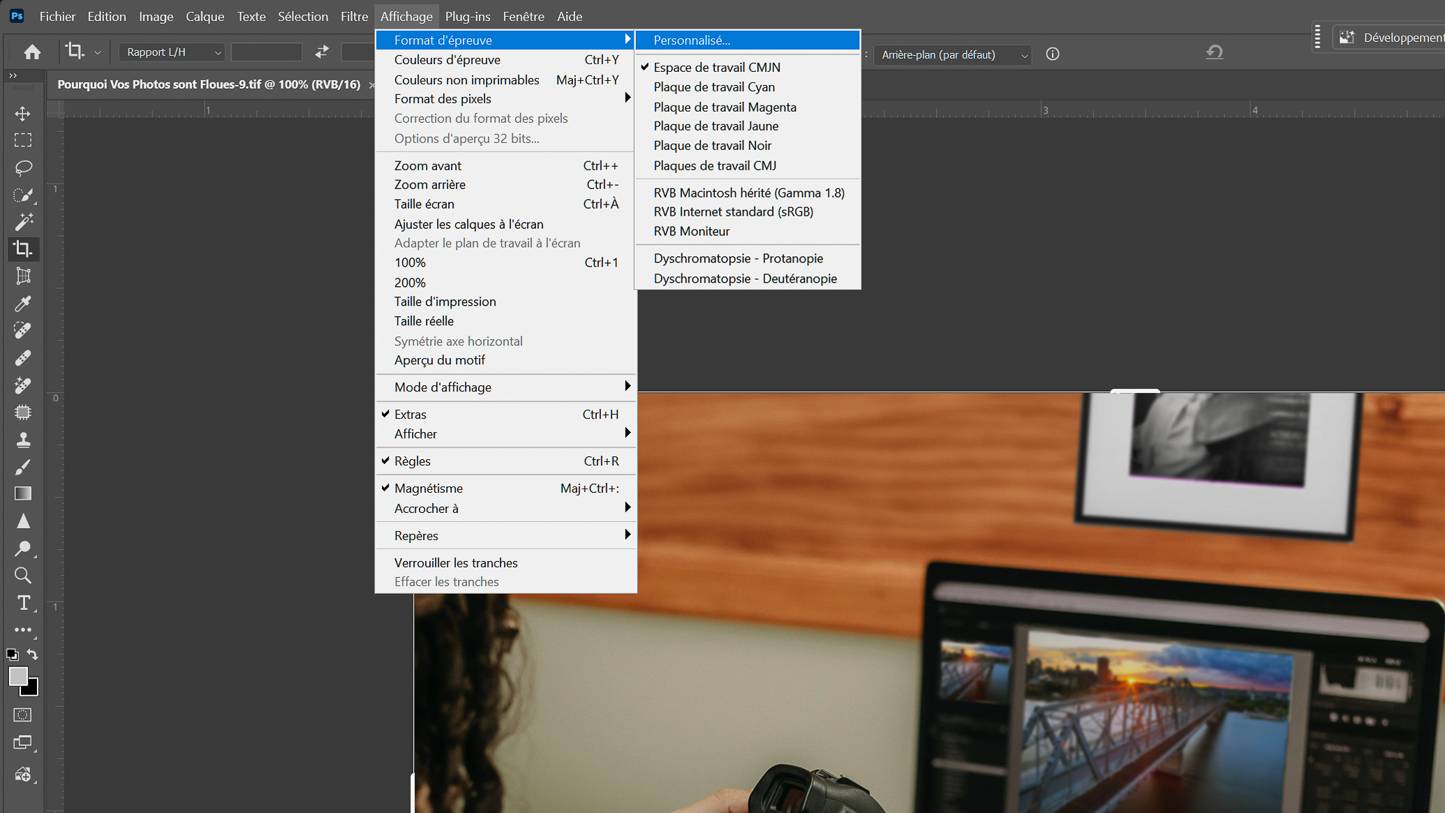 Utiliser un profil ICC avant l'impression photo, pourquoi et comment