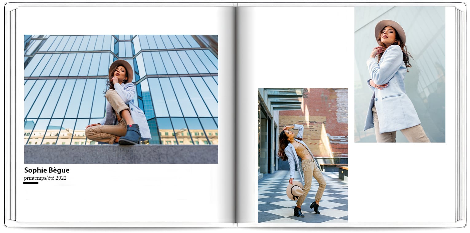 Création d’un Portfolio de Modèle pour Agences